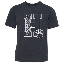 Hart Spirit Wear -- Huskies "H" Shirt -- Online store is closed. Email spiritwearhart@gmail.com for possible order. Product Image